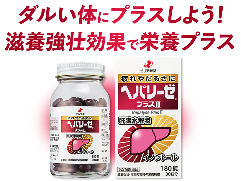 ダルい体にスイッチ入れよう！滋養強壮効果で栄養プラス